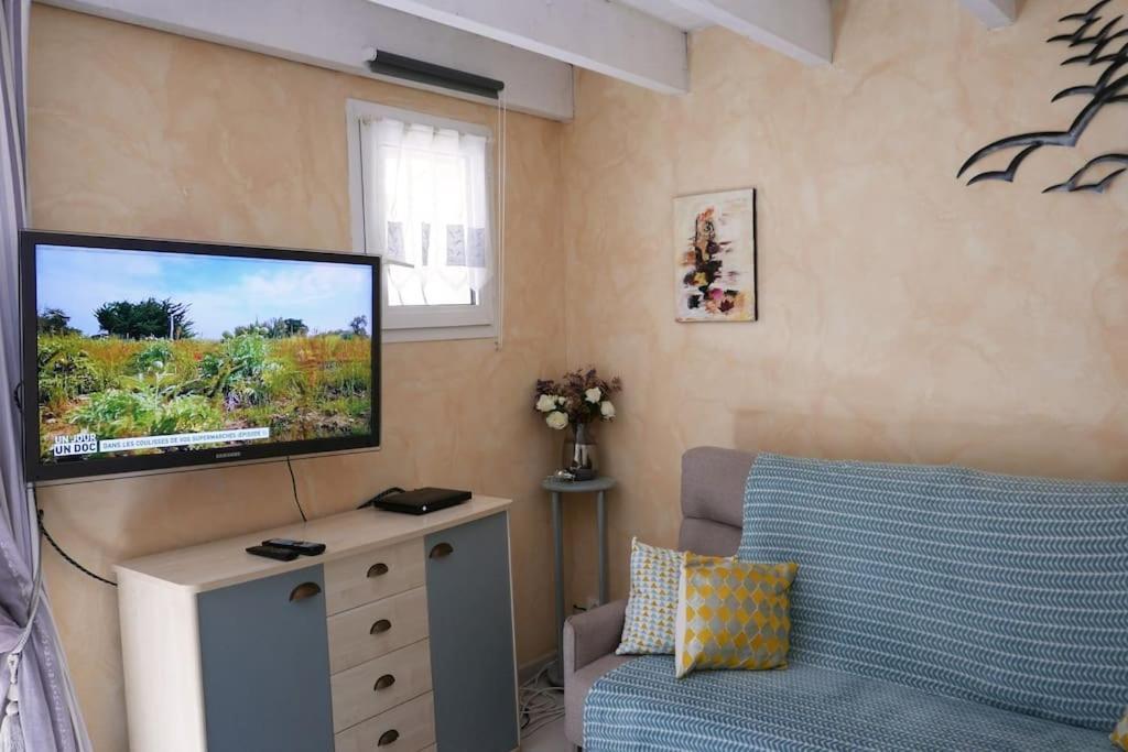 Villa Situee Entre Mer Et Foret Grand-Village-Plage 外观 照片